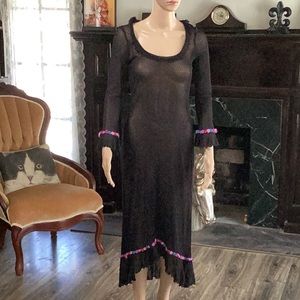 Betsey Johnson Black overdress
